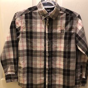 Boys Chaps Long Sleeve Button Down Shirt